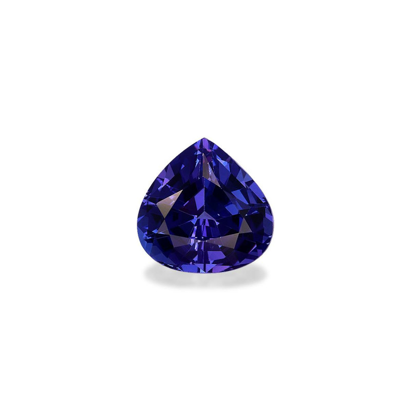 Tanzanite taille Poire Violet Blue 2.88 carats
