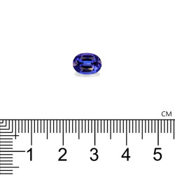 Ovale geslepen Tanzaniet Violet Blauw 2.11 karaat