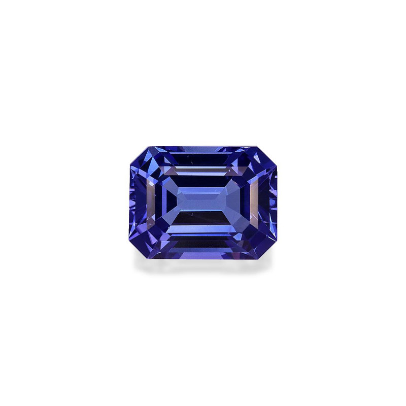 RECTANGULAR-cut Tanzanite Violet Blue 2.58 carats
