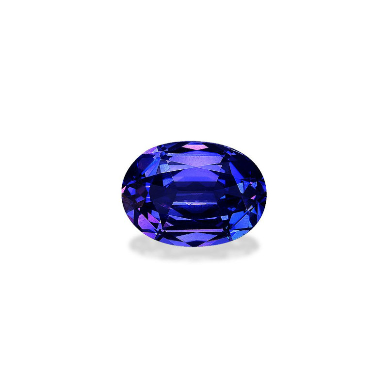 OVAL-cut Tanzanite Violet Blue 4.92 carats
