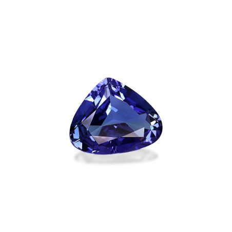 坦桑石 taille 梨子 紫罗兰蓝 5.19 carats