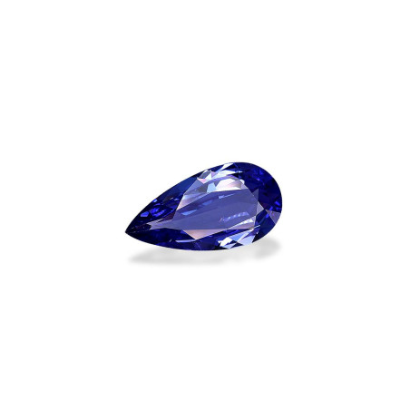 坦桑石 taille 梨子 紫罗兰蓝 5.96 carats