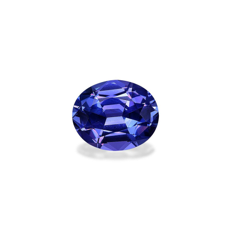 Ovale geslepen Tanzanite Violet Blauw 4.37 karaat