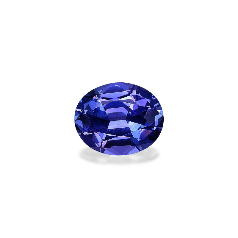 Tanzanite taille OVALE Violet Blue 4.37 carats