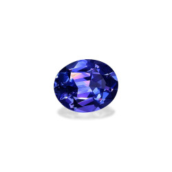 Ovale geslepen Tanzanite Violet Blauw 4.37 karaat