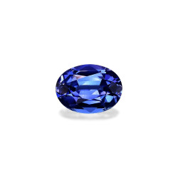 Ovale geslepen Tanzanite Violet Blauw 4.89 karaat