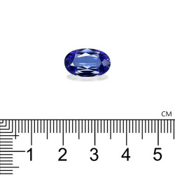Ovale geslepen Tanzanite Violet Blauw 5.21 karaat