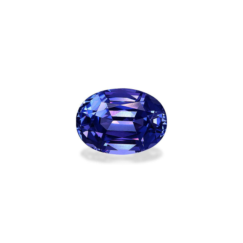 OVAL-cut Tanzanite Violet Blue 4.82 carats