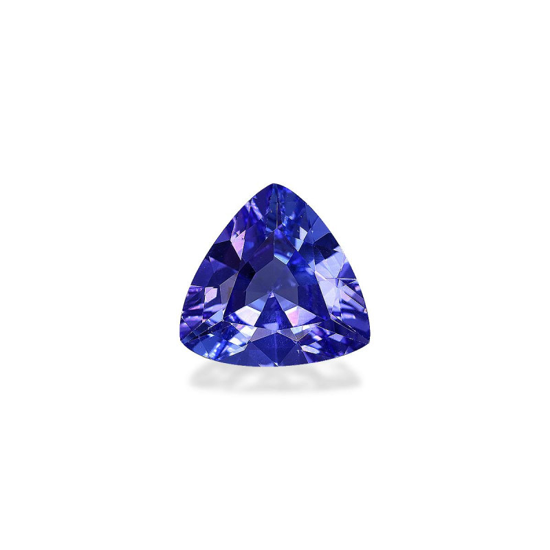Trilliant-cut Tanzanite Violet Blue 4.16 carats