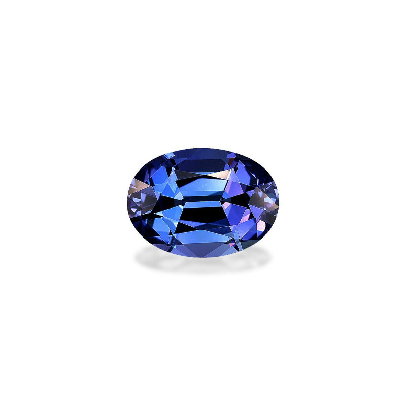 Tanzanite taille OVALE Violet Blue 5.25 carats