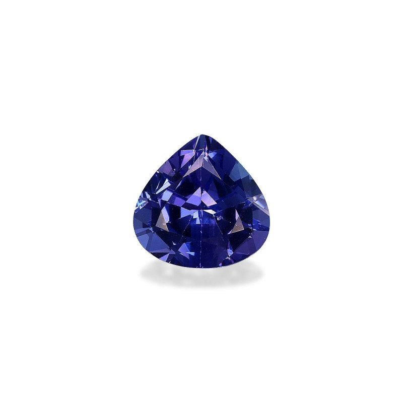 Pear-cut Tanzanite Violet Blue 4.80 carats