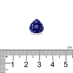 Peervormige Tanzaniet Violet Blauw 4.80 karaat