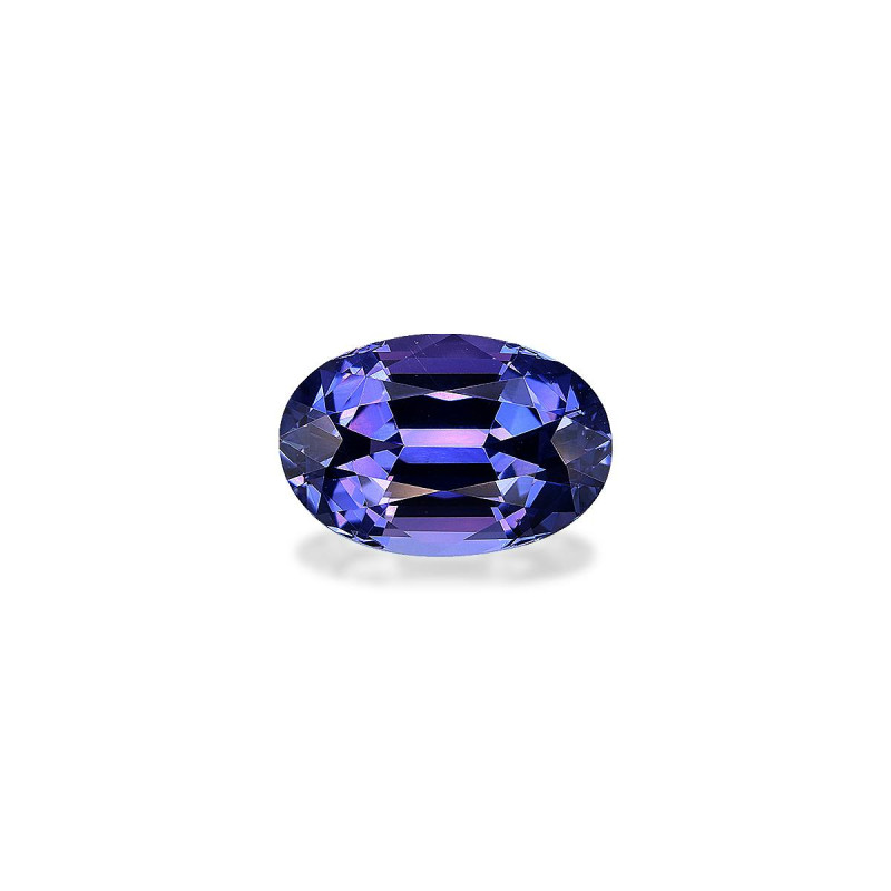 Tanzanite taille OVALE Violet Blue 4.41 carats