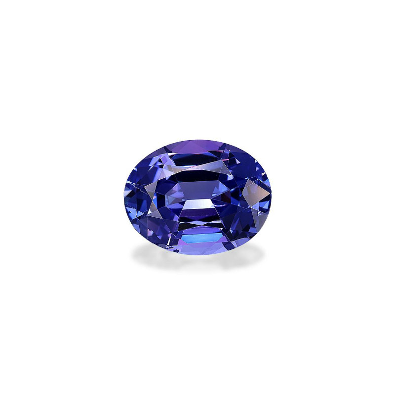 Tanzanite taille OVALE Violet Blue 6.09 carats