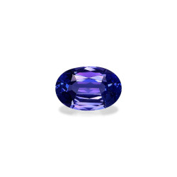 Ovale geslepen Tanzanite Violet Blauw 4,34 karaat