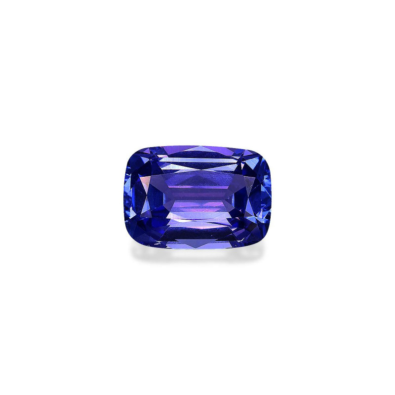 CUSHION-cut Tanzanite Violet Blue 4.23 carats