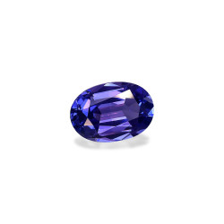 Ovale geslepen Tanzanite Violet Blauw 4.33 karaat