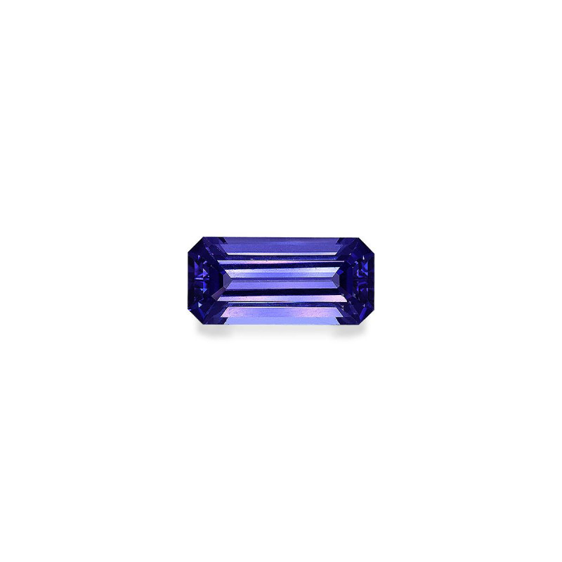 Tanzanite taille RECTANGULARE Violet Blue 3.72 carats