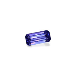 Rechthoekig geslepen Tanzaniet Violet Blauw 3,72 karaat