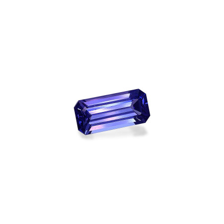 坦桑石 taille 矩形的 紫罗兰蓝 3.72 carats