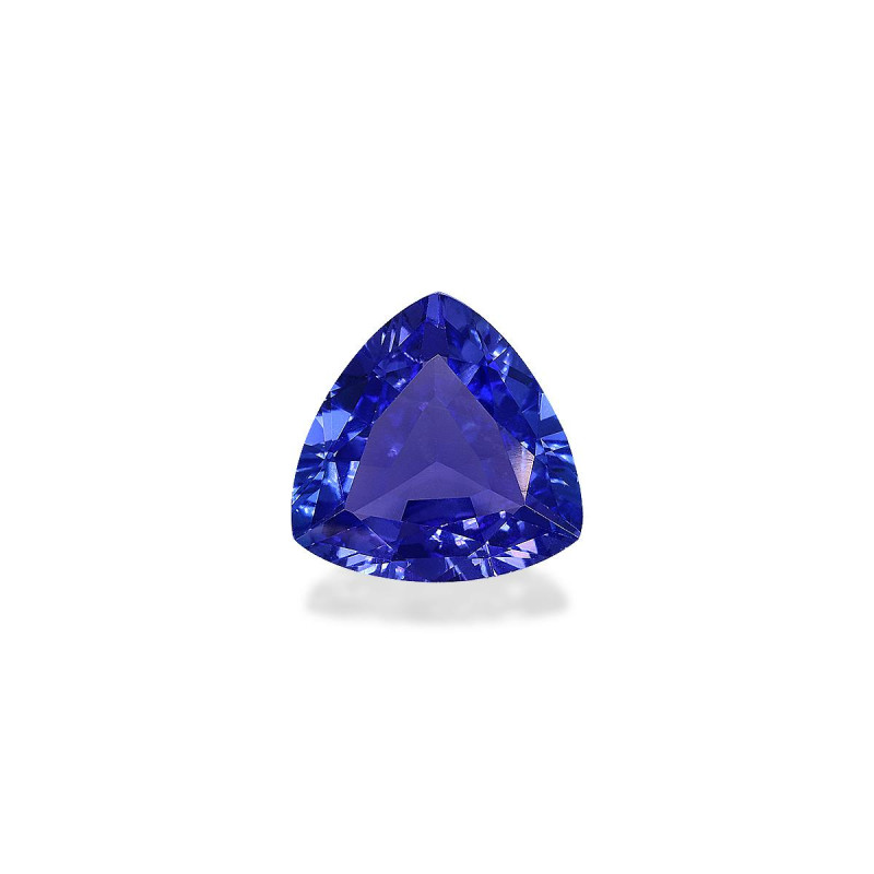 Tanzanite taille Trilliant Violet Blue 3.52 carats