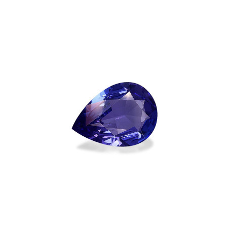 Tanzanita taille Poire Violet Blue 3.83 carats