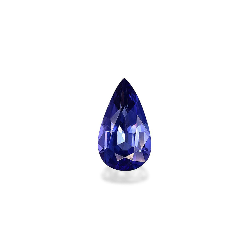 Tanzanite taille Poire Violet Blue 3.38 carats
