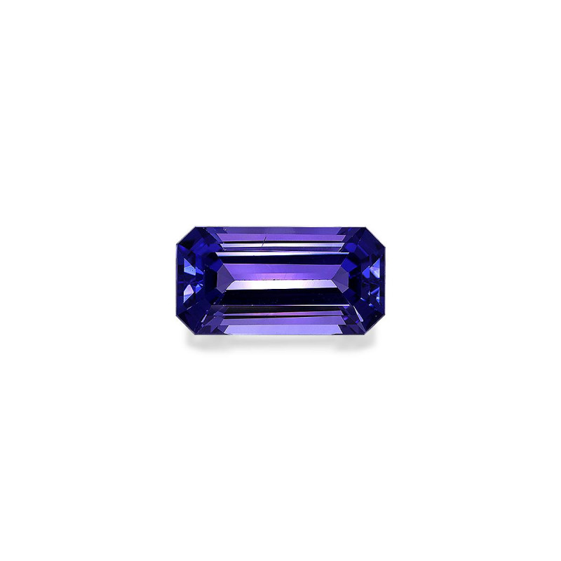 Tanzanite taille RECTANGULARE Violet Blue 3.63 carats