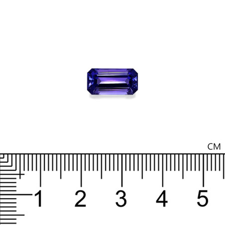 坦桑石 taille 矩形的 紫罗兰蓝 3.63 carats