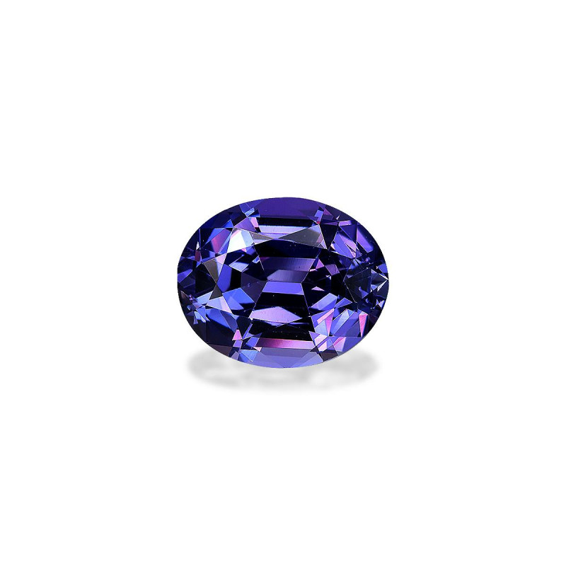 Tanzanita taille OVALE Violet Blue 3.60 carats