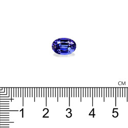 Ovale geslepen Tanzanite Violet Blauw 3,19 karaat