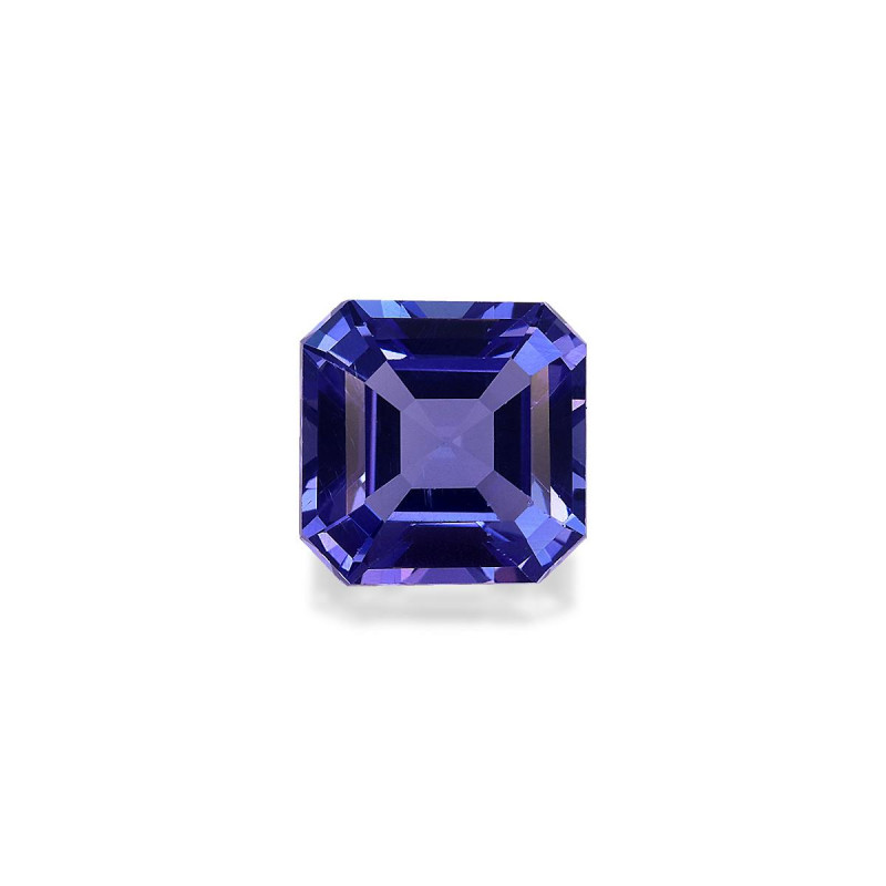 SQUARE-cut Tanzanite Violet Blue 1.87 carats
