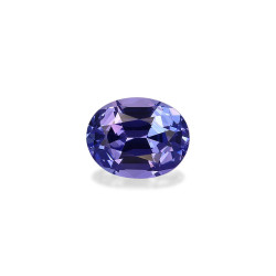 Ovale geslepen Tanzanite Violet Blauw 1.47 karaat