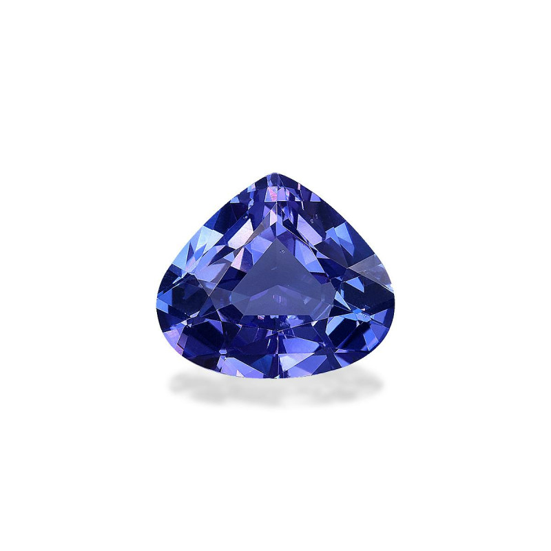 Pear-cut Tanzanite Violet Blue 6.53 carats