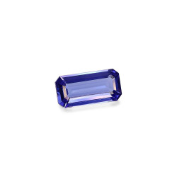 Rechthoekig geslepen Tanzaniet Violet Blauw 3,85 karaat