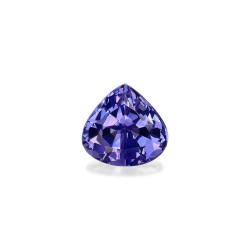 坦桑石 taille 梨子 紫罗兰蓝 2.45 carats