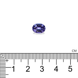 Tanzanite taille OVALE Violet Blue 2.17 carats