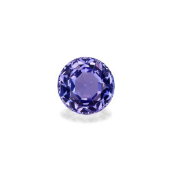 坦桑石 taille 圆形 紫罗兰蓝 2.61 carats