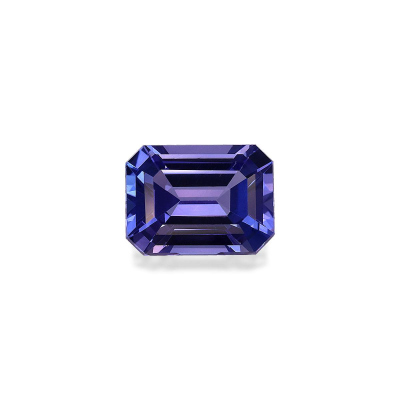 Tanzanite taille RECTANGULARE Violet Blue 2.77 carats