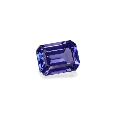 RECTANGULAR-cut Tanzanite Violet Blue 2.77 carats