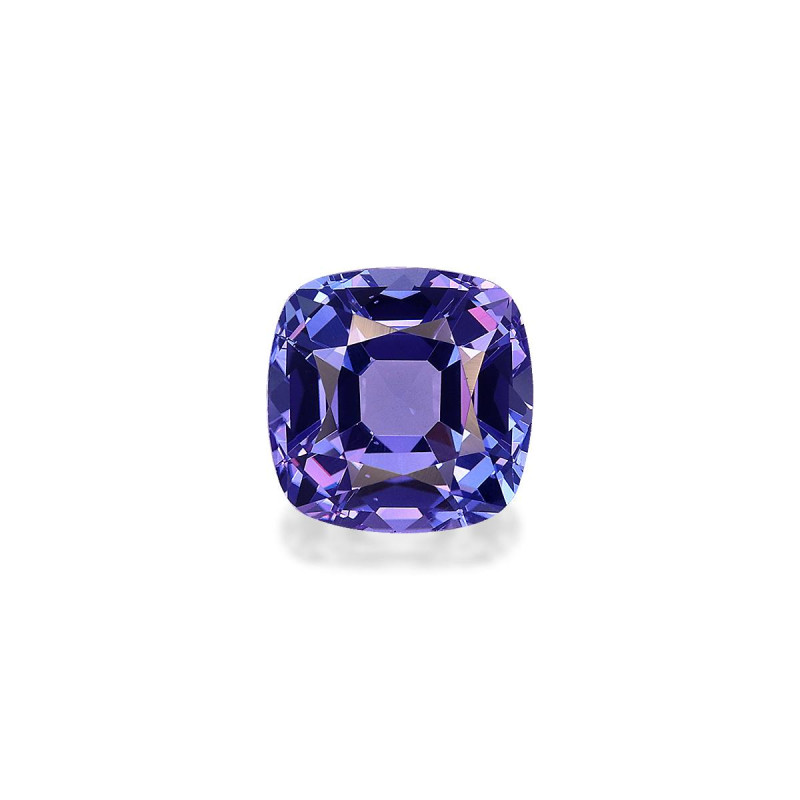 CUSHION-cut Tanzanite Violet Blue 2.67 carats
