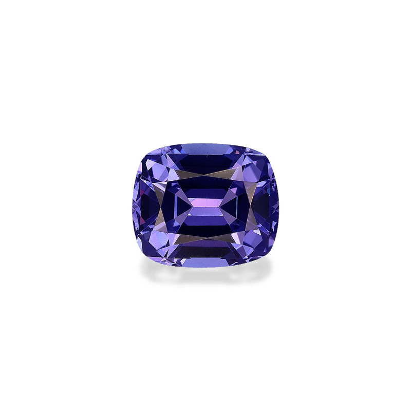 CUSHION-cut Tanzanite Violet Blue 2.69 carats