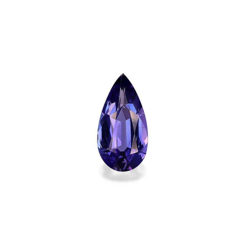 Pear-cut Tanzanite Violet Blue 2.78 carats