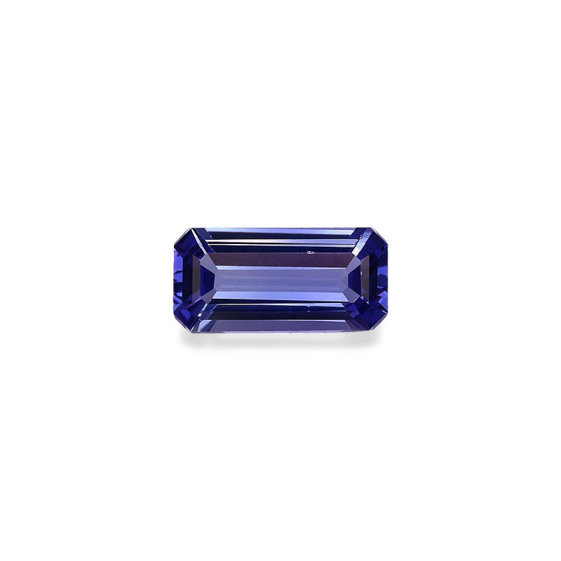 RECTANGULAR-cut Tanzanite Violet Blue 2.68 carats