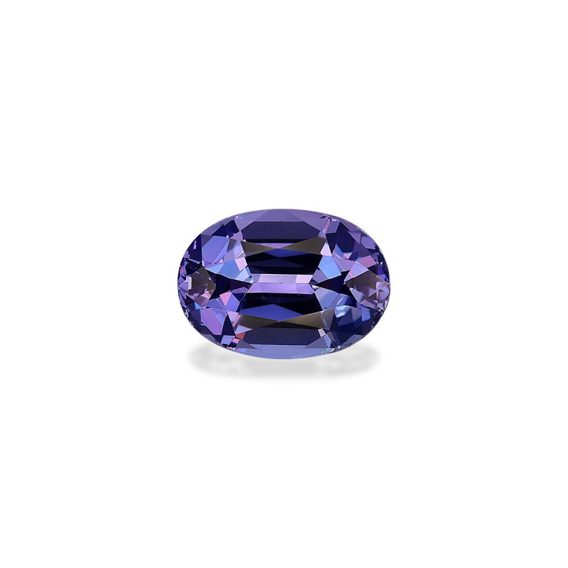 Tansanit lengte OVAL Violettblau 3.44 karaten