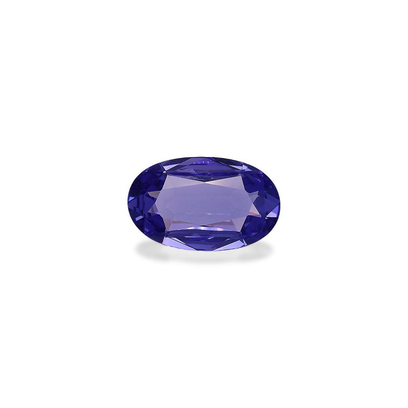 Tansanit lengte OVAL Violettblau 2.46 karaten