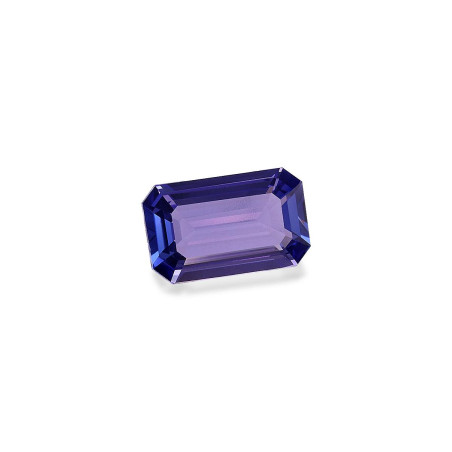 RECTANGULAR-cut Tanzanite Violet Blue 2.49 carats