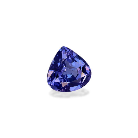 Pear-cut Tanzanite Violet Blue 2.98 carats
