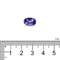 Ovale geslepen Tanzanite Violet Blauw 3,60 karaat