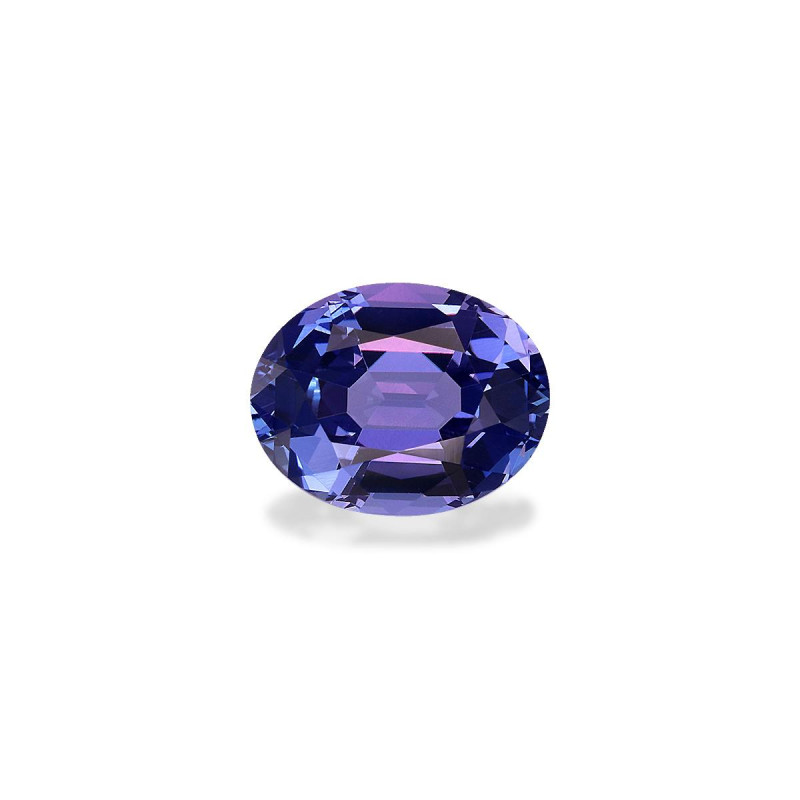 OVAL-cut Tanzanite Violet Blue 3.48 carats